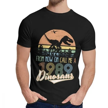 Лето, Отныне Называй меня забавной, 1989, футболка на 30-летие Для мужчин, Тонкая футболка из 100% хлопка с круглым вырезом