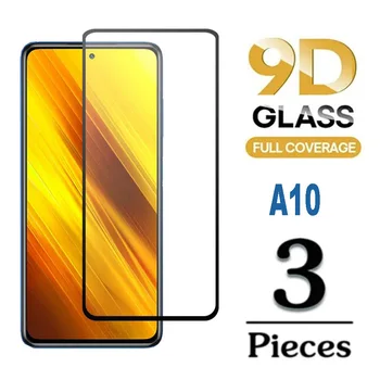 3шт 9D защитных пленок для Samsung Galaxy A10 из закаленного стекла Samsung Galaxy A10 Glass Films