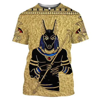 Мужская футболка с принтом New Egypt Civilization, Летняя толстовка с круглым вырезом, мужские повседневные футболки с коротким рукавом, дышащие топы для женской одежды