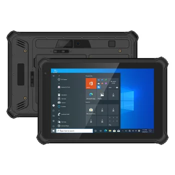 10,1-дюймовый Планшет с сенсорным экраном, Порт Windows 10 RJ45, 4 ГБ + 64 ГБ, Коллекция отпечатков пальцев, Планшет с 2D-сканером NFC
