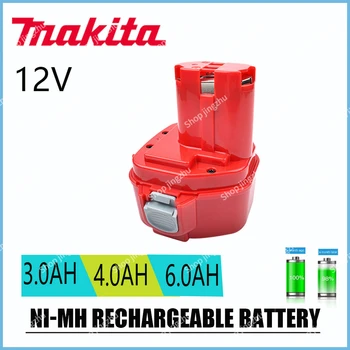 Аккумулятор Makita 12V 4000mAh PA12 NI-MH Сменный аккумулятор 1220 PA12 1222 1233S 1233SA 1233SB 1235 1235A 1235B