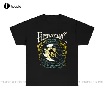 Fleetwood Mac Sisters Of The Moon Классическая футболка унисекс, принтер для печати футболок на заказ, футболки с цифровой печатью для подростков Aldult