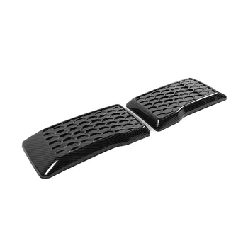 1 пара накладок на передний бампер из углеродного волокна, Накладка крышки для Ford F150 2015-2020, Замена экстерьера Слева и справа