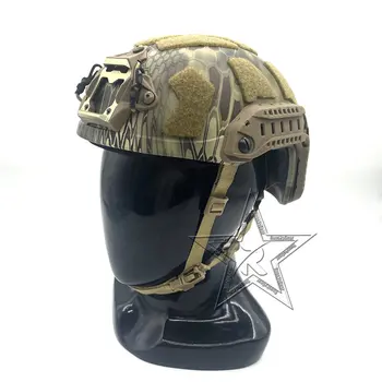 TB1315A Тактический страйкбольный шлем каймана Skirmish Airsoft с супер высоким вырезом MC Color SF для охоты Бесплатная доставка