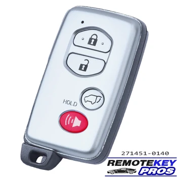 DIYKEY 271451-0140 HYQ14AAB Smart Remote Key Card Бесключевой Брелок 314,3 МГц/433 МГц для Toyota Highlander Avalon Camry 2007-2014