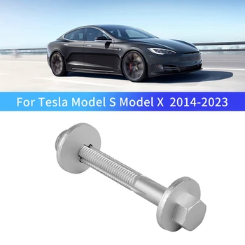 1 ШТ. Винт рычага передней нижней подвески (развал) Комплект для установки 2007106, 21007107, 1006484-00-A Металлический для Tesla Model S/X 2014-2023