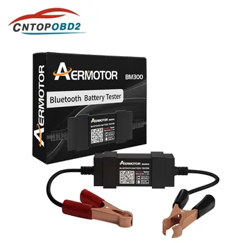 AERmotor Wireless Bluetooth Battery Monitory BM300 6 ~ 18V Car Battery Analyzer Универсальный инструмент для мониторинга заряда батареи для Android IOS