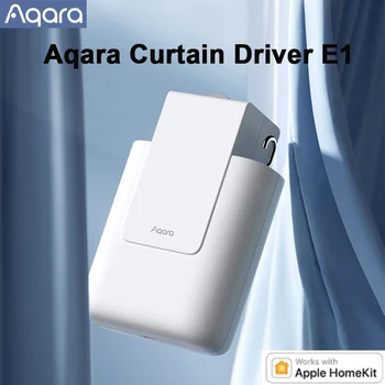[Версия CN] Драйвер для штор Aqara E1 Zigbee 3.0 Голосовое управление Siri Срок службы батареи 1 год Простая установка Умный дом Работа Apple HomeKit