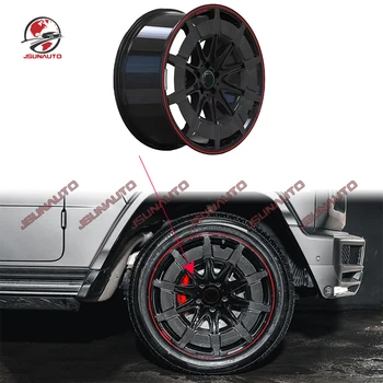 Новое дизайнерское автомобильное колесо Rocket 900 Style с 22-23-дюймовыми коваными дисками из карбона для ступицы колеса Mercedes G500 G63 GLE GT63
