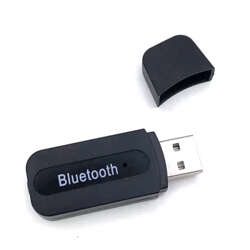 Для мобильного телефона Android IOS 3,5 мм разъем USB Bluetooth AUX Беспроводной автомобильный аудиоприемник, музыкальный динамик, приемник, адаптер 2 в 1 Новый