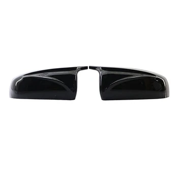 Модифицированные Крышки Бокового Крыла Зеркала Заднего Вида Ярко-Черного Цвета Для BMW X5 E70 X6 E71 2008-2013