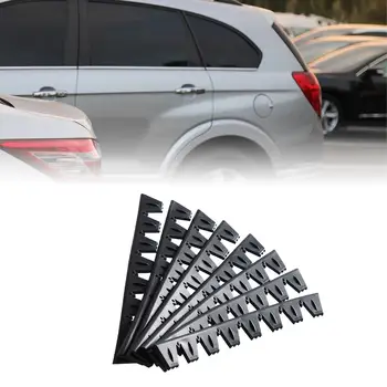 8x Защита автомобильных опорных пластин Комплекты защитных приспособлений для защиты передних губ от разветвителей автомобилей