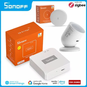 SONOFF Zigbee серии ZBBridge Pro, SNZB-02P, ZBMINIL2, eWeLink APP Remote Control Smart Home Kit Работает с Alexa Google Home