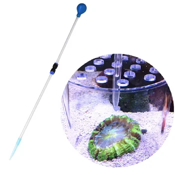 Кормушка для кораллов Vastocean с удлиненной акриловой подающей трубкой для аквариума с морской водой и вытяжкой для кормления рыб