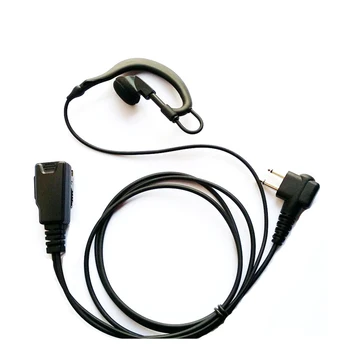 наушники-гарнитура с двусторонним радионаушником для Motorola walkie taklie gp300, cp040, cp200