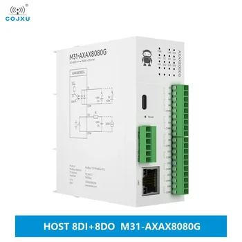 8DI + 8DO Распределенный Модуль удаленного ввода-вывода COJXU M31-AXAX8080G Хост-модуль Аналоговый Коммутатор С Бесплатным соединением Modbus TCP/RTU
