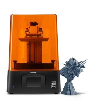 3D-принтер Phrozen Sonic Mini 8K LCD на полимерной основе с 7,1-дюймовым моножидкокристаллическим экраном с высочайшим разрешением печати 22 мкм и 1152 ppi