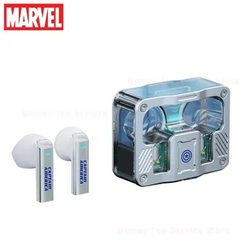 Беспроводные Bluetooth-Наушники Disney Marvel Iron Man BTMV29 С Шумоподавлением Игровые Водонепроницаемые Наушники HIFI Sound с микрофоном
