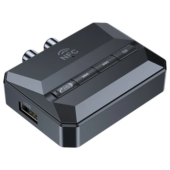 Приемник адаптера T59NFC 5.3, совместимый с Bluetooth, Поддерживает воспроизведение карт UDisk и TF 87HC