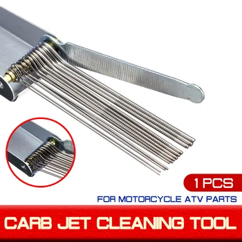 Инструмент для очистки карбюратора Carb Jet Набор для чистки проводов карбюратора для запчастей мотоцикла ATV