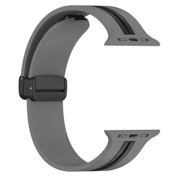 Сменный браслет-ремешок Силиконовый ремешок на запястье для Apple Watch SE всех серий Браслет-ремешок Ремешок для часов Силиконовый ремешок для часов