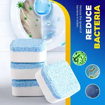 Автоматический мощный очиститель пены, Средство для чистки унитаза, пятновыводитель, помощник по удалению пятен, синие пузырьковые смывы для домашней ванной комнаты
