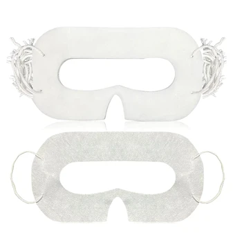 100шт Универсальная одноразовая маска для глаз виртуальной реальности для гарнитуры Quest 3 VR Запчасти И Аксессуары, Дышащий от пота чехол для глаз