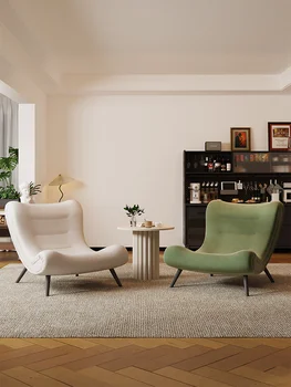 Скандинавский односпальный диван, легкая роскошь, кресло-улитка, односпальный стул, дизайнерский стиль, кресло для ленивого отдыха, гостиная, простое и современное