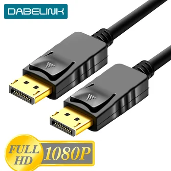 Кабель DP Displayport DP1.2 1080P 60Hz Видео Аудио Кабель 1,8 3 5 м Кабель Display port DP к штекерному кабелю DP для проектора HDTV