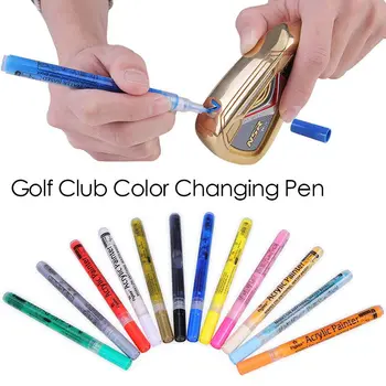 Ручка для изменения цвета клюшки для гольфа Ручка с акриловыми чернилами и прочным солнцезащитным водонепроницаемым покрытием Power Аксессуары для гольфа