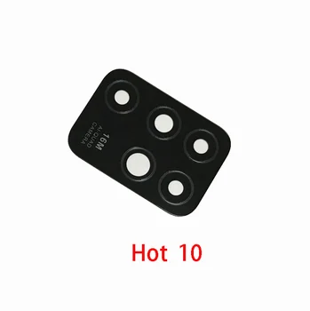 100шт Для Infinix Hot 7 8 9 Pro Hot 10 Play Note 7 8i Smart 5 Zero 8 Spark 5 4 S5 Lite Наклейка На Стеклянный Объектив Задней Основной Камеры