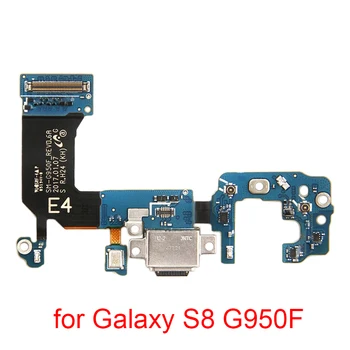 Для Samsung Galaxy S8 G950F Порт зарядки плата Гибкий кабель Порт зарядного устройства разъем док-станции
