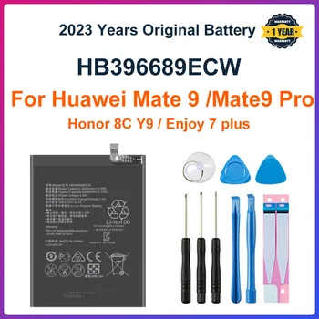Аккумулятор HB396689ECW емкостью 4000 мАч для Huawei Mate 9 Mate9 Pro Honor 8C Y9 версии 2018 года с аккумуляторами 7 plus