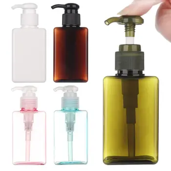 Пластиковый дозатор мыла, многофункциональная прозрачная бутылка, Практичный Гель для душа, дезинфицирующее средство для рук, контейнер для насоса, принадлежности для ванной комнаты 0
