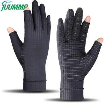 1 Пара медных перчаток от артрита для облегчения боли в руках, ревматоидного остеоартрита, отеков, кистевого туннеля, компрессионных перчаток