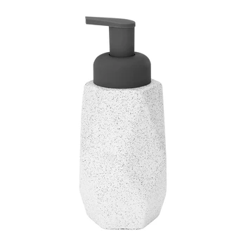 Дозатор мыла для ванной, керамический флакон для геля для душа объемом 440 мл, флакон мыла ручной работы, гидравлическая бутылка Nordic Foam Milk