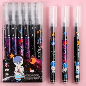 Принадлежности для письма астронавта Кошки Авокадо Динозавр Гелевая ручка в Корейском стиле Студенческая Нейтральная ручка