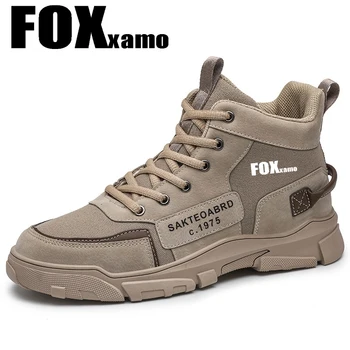 Fox Xamo/ Новая Обувь Для Рыбалки, Мужская Уличная Спортивная Обувь Для Путешествий, Нескользящая Теплая Дышащая Модная Обувь Для Бега, Пешего Туризма, Кемпинга, Велоспорта