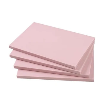Набор для изготовления штампов для линолеума с розовой резиновой гравировкой размером 15 х 10 см из 4 частей для производства печатных материалов Прочный, простой в установке и использовании