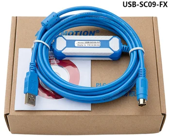 НОВЫЙ Применимый Кабель ПЛК USB-SC09-FX