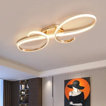 Современные светодиодные люстры для гостиных, спален, канделябров, кабинетов, кухонь и декоративных светильников для интерьера