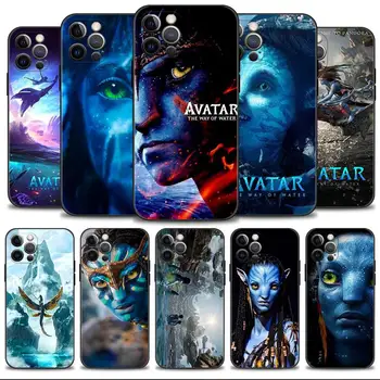 Чехол для телефона Apple iPhone 15 14 13 12 11 Pro Max 13 12 Mini XS Max XR X 7 8 Чехол Disney Avatar The Way of Water 2