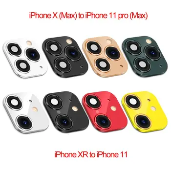 Защитная пленка для экрана iPhone XR X Заменена на накладку для объектива камеры iPhone 11 Pro Max 1
