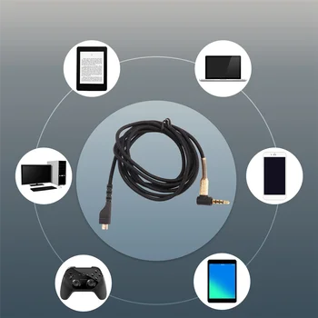 Сменный шнур аудиогарнитуры для беспроводных игровых наушников SteelSeries Arctis 7 5 3 Pro с кабелем длиной 4,9 фута 1