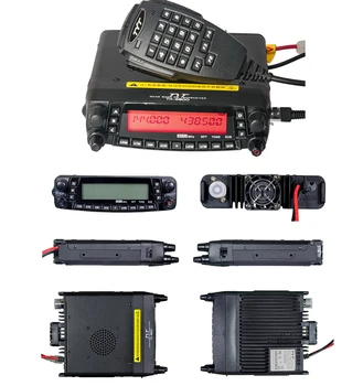 TYT TH-9800 PLUS 50-ваттный четырехдиапазонный мобильный приемопередатчик 26-33 (10 М)/47-54 (6 м)/136-174 (2 м)/400-480 (70 см) МГц для самостоятельного вождения автомобиля 1