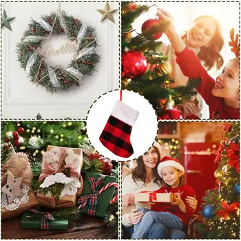 Рождественские Подарочные носки с конфетами, Чулки, Рождественские Чулки для камина с конфетами Санта-Клауса, Рождественские чулки для Шведского Гнома Санта-Клауса, Рождественские Чулки для 1
