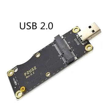 Плата адаптера для модулей Mini PCIE-USB, 3G, 4G, предназначенная для платы разработки, включая деку SIM / UIM 2