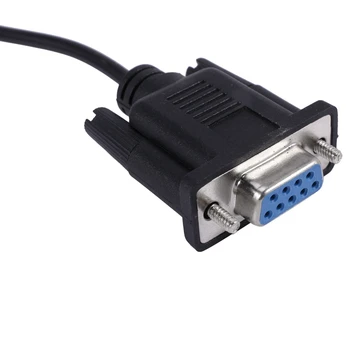 6X 9-контактный VGA-кабель DB9, разъем DB 9 Для подключения к TRS 3,5 мм (1/8 дюйма) TRS Стерео Штекерный Последовательный кабель для передачи данных-6 Футов 3