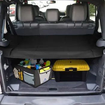 TML Грузовой Защитный Экран Задняя Крышка Багажника для Jeep Wrangler JK JKU Sports Sahara Freedom Rubicon 4 Двери Unlimited 2007-2017 3