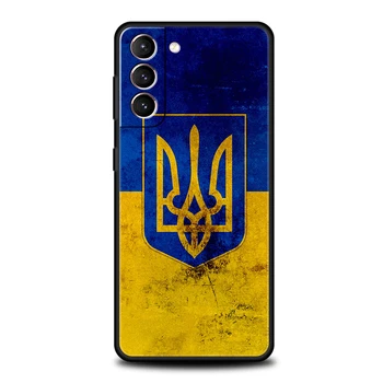 Чехол Для телефона с Флагом Украины Samsung S22 S20 S21 FE Note S21 20 10 Ulrta S10 S10E S9 M21 M22 M32 M31 5G Plus TPU Shell Fundas Bag 3